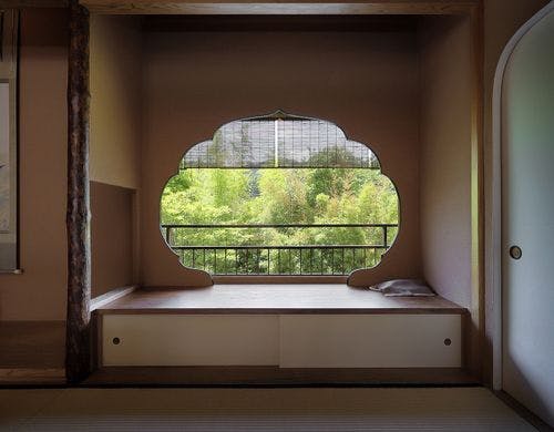 【上弦の間】本数寄半露天風呂付和室