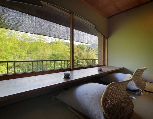 【初雁の間】本数寄半露天風呂付和室