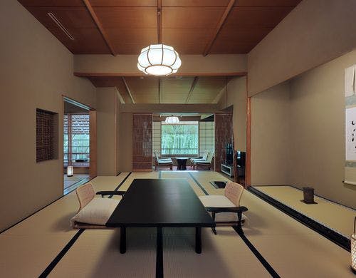 【若竹の間】本数寄檜風呂付和室