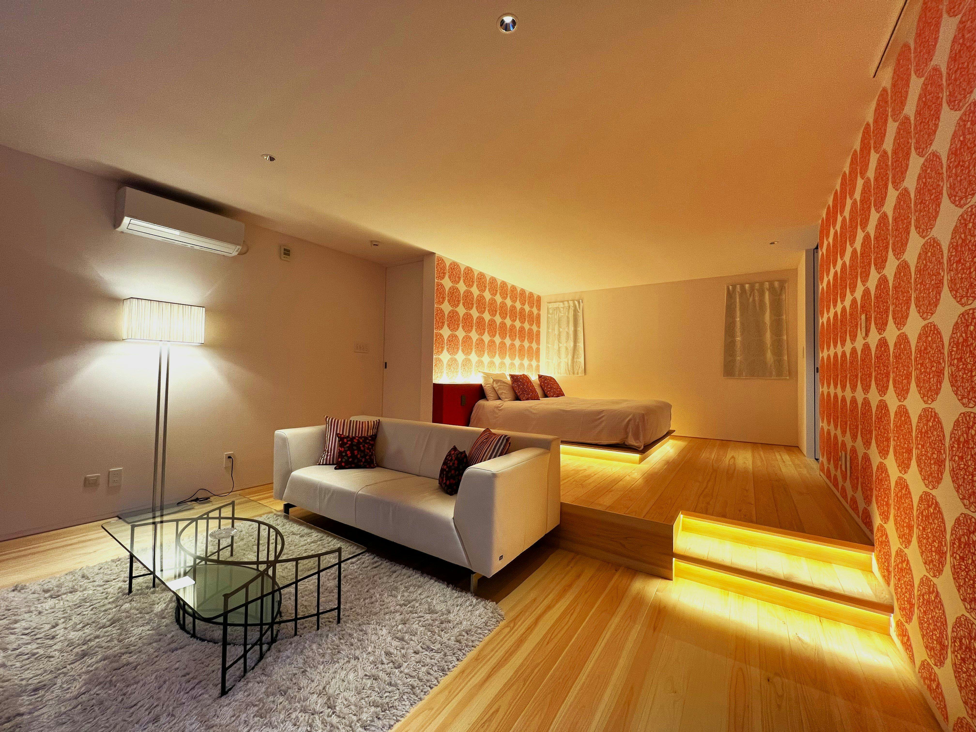 温泉露天風呂付離れ　プレミアムダブル　華