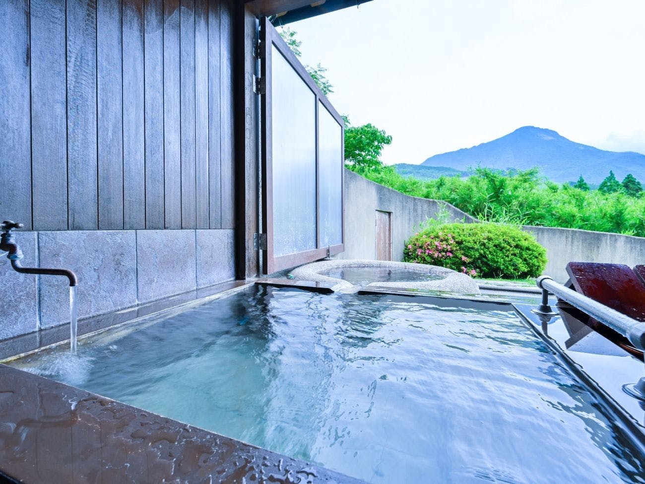 石竹 半露天風呂