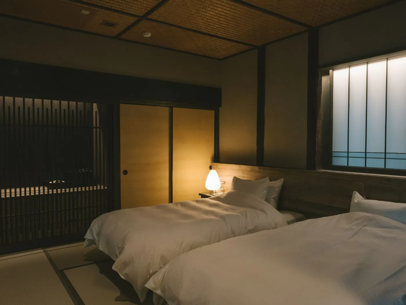 夕日ヶ浦温泉 雨情草庵:寝室