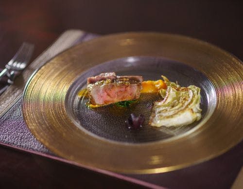 信州吟醸豚　カラメルソース