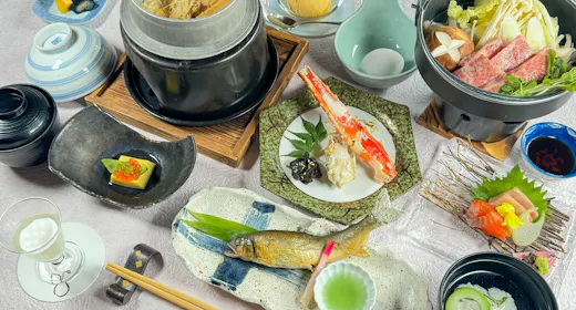【少美食】里山の隠れ宿で味わう秀味会席