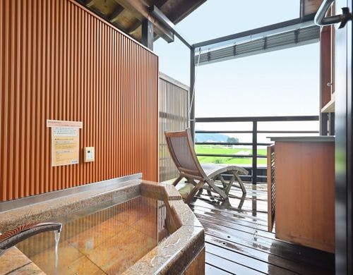 【本館】客室半露天風呂