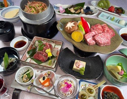 【上州牛フィレステーキ付き会席】