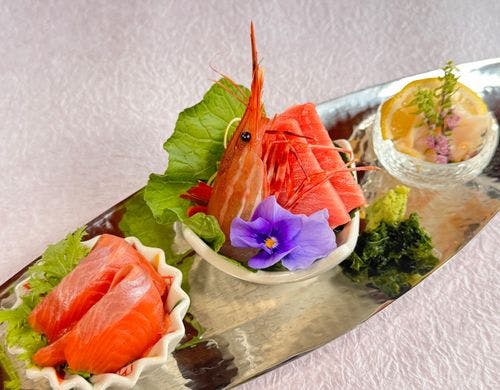 【贅沢会席】「お造り」