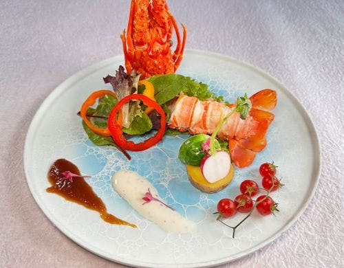 【贅沢会席】「替り皿」