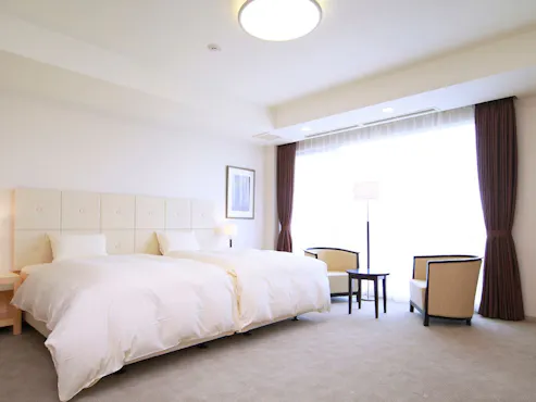 【ห้องพักแบบเตียงคู่มาตรฐาน】