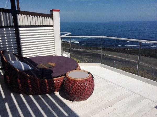 Kamar 205 dengan teras pribadi