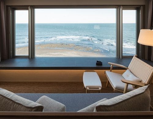 バイオエタノール暖炉が付いた新特別室