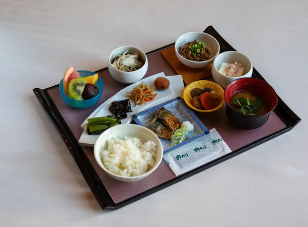 信州・地元の食材を使った朝食ビュッフェ