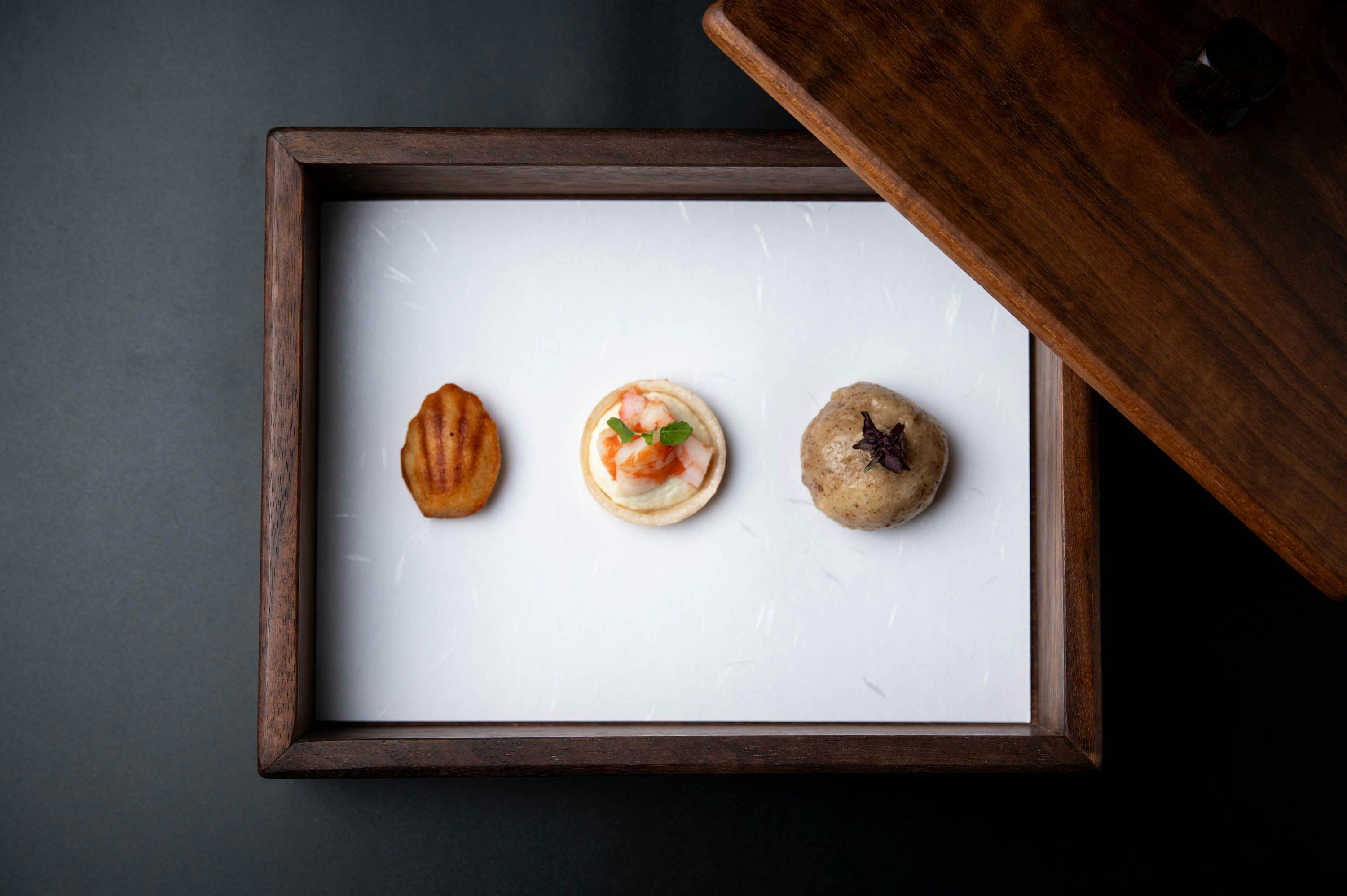 厳選食材の和モダンフレンチコース（一例）