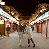 สถานที่ท่องเที่ยวยอดนิยม “คามินาริมง” อยู่ใกล้มาก