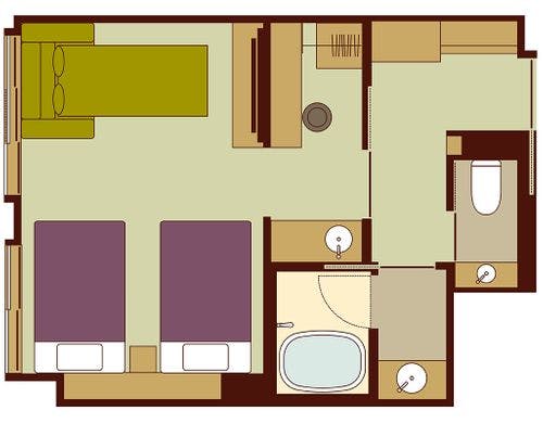 スーペリアツイン(29平米)