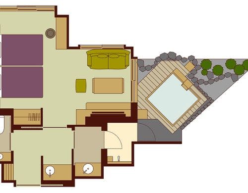 露天風呂付スーペリアツイン(35平米)