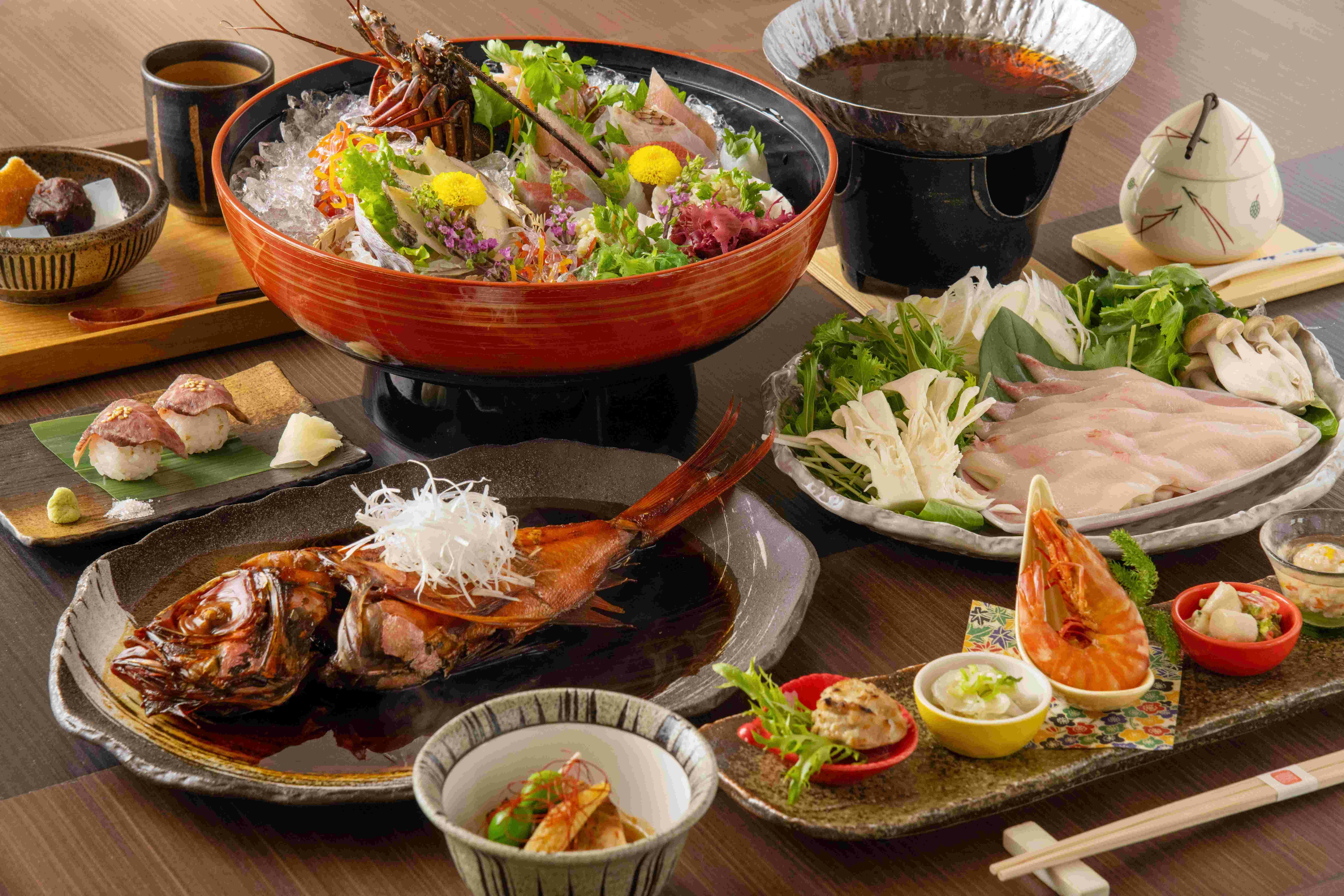 魚彩和みの宿 三水 - ＜人気NO.1＞「伊勢海老お造り」宿の名物料理を