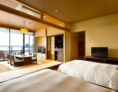 客室専用サンセットテラス