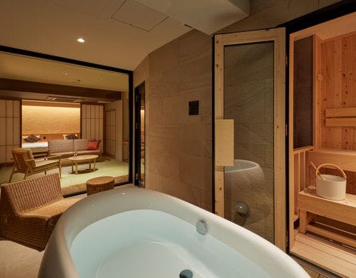 本館・サウナ＆露天風呂付き（誕生寺側）