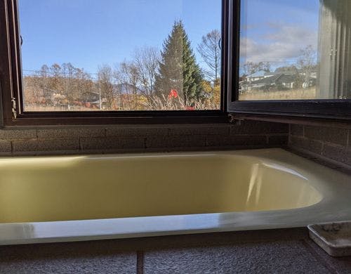 デラックスツインルームB　お風呂