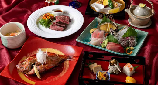 【房州満喫プラン|おもてなし会席】伊勢海老&和牛ステーキで山海の幸を堪能!贅沢会席コース<1泊2食>