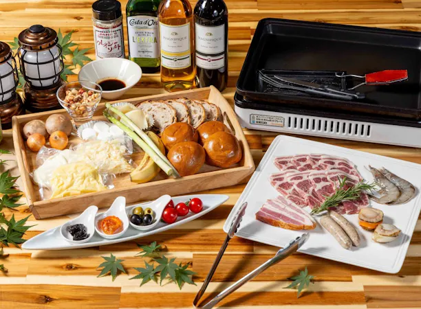 3種のチーズ&ワイン BBQ