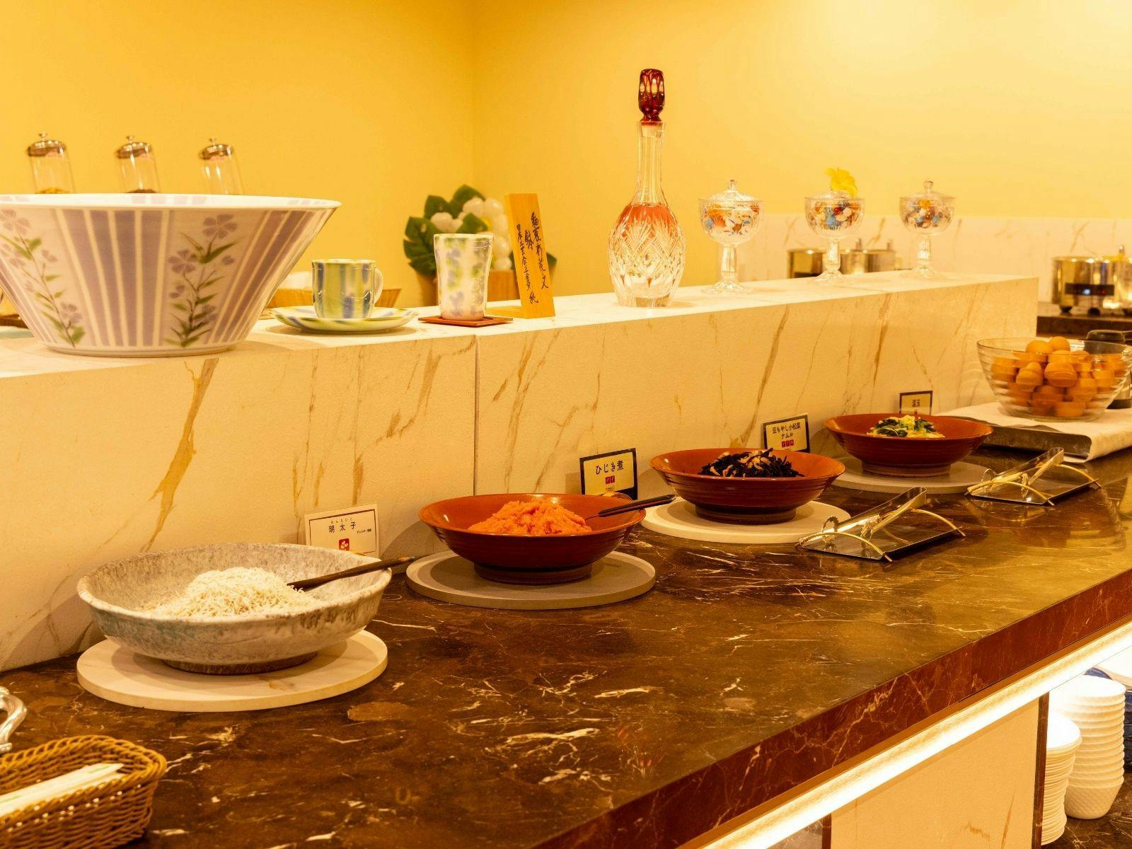 朝食 バイキング