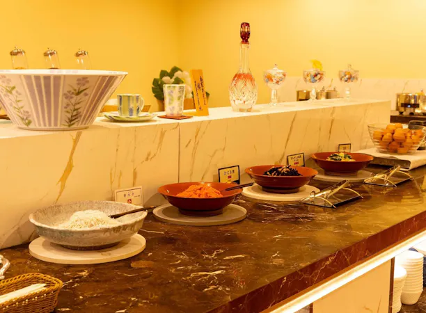 朝食 バイキング