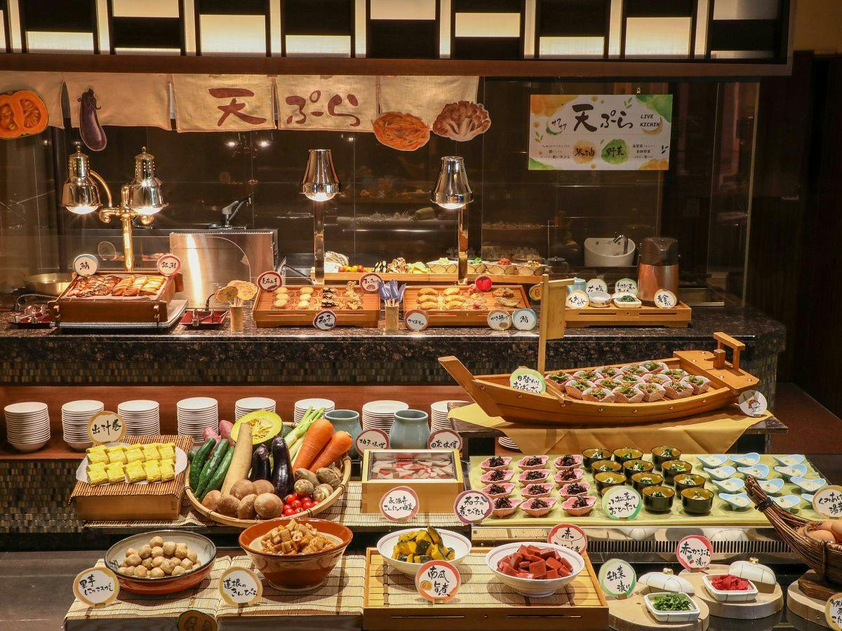 【2名様隣部屋で】1ベッドシングルルーム 大浴場＆地場食材の滋賀食材のビュッフェ朝食付き