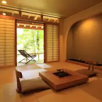 森羅タイプ客室一例:囲炉裏調/山桜