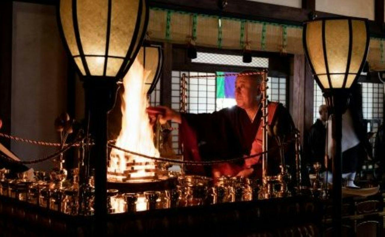 【早朝集合　お寺での和朝食付】宿坊で心清らかに朝のひとときを。智積院で朝拝体験とご朝食　12時out