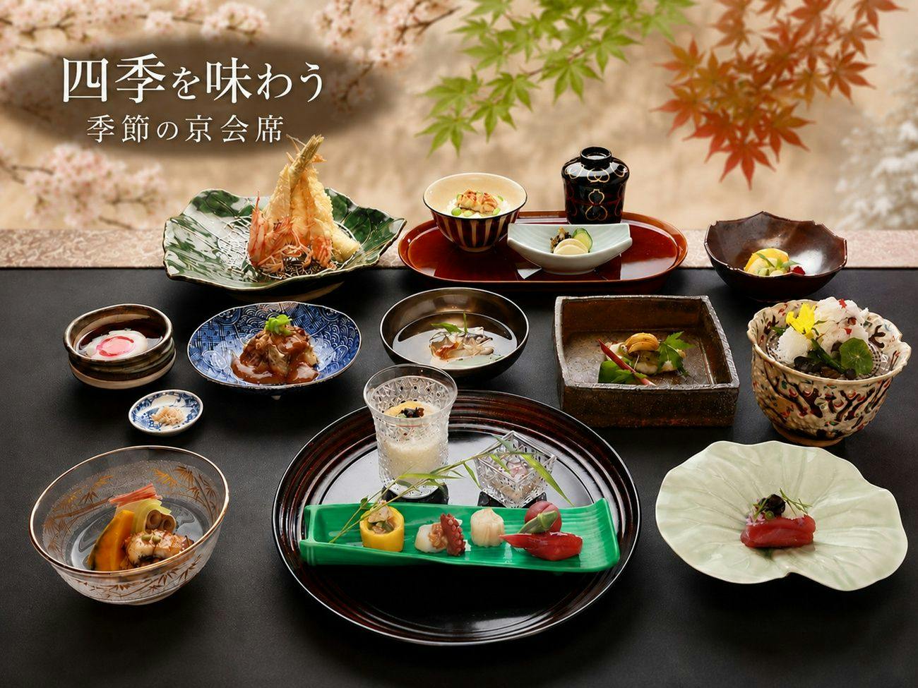 四季を味わう季節の京会席