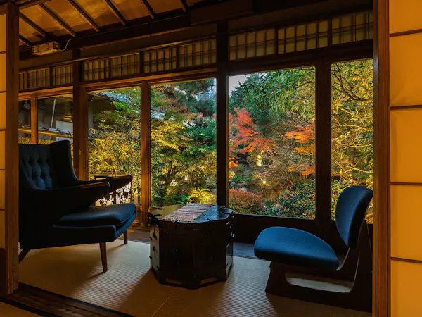 【菊の間】本館10帖+6帖+6帖+庭園露天風呂
