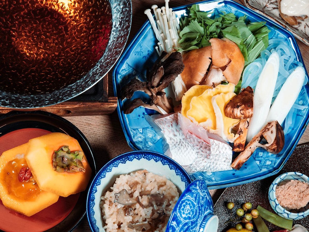 ภาพตัวอย่างชุดไคเซกิ “ปรับสมดุลร่างกาย” สำหรับฤดูใบไม้ร่วง