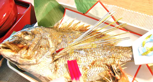 【ご祝宴】 還暦、古希、喜寿、米寿などのお祝いに!鯛やお祝い膳など3大特典付