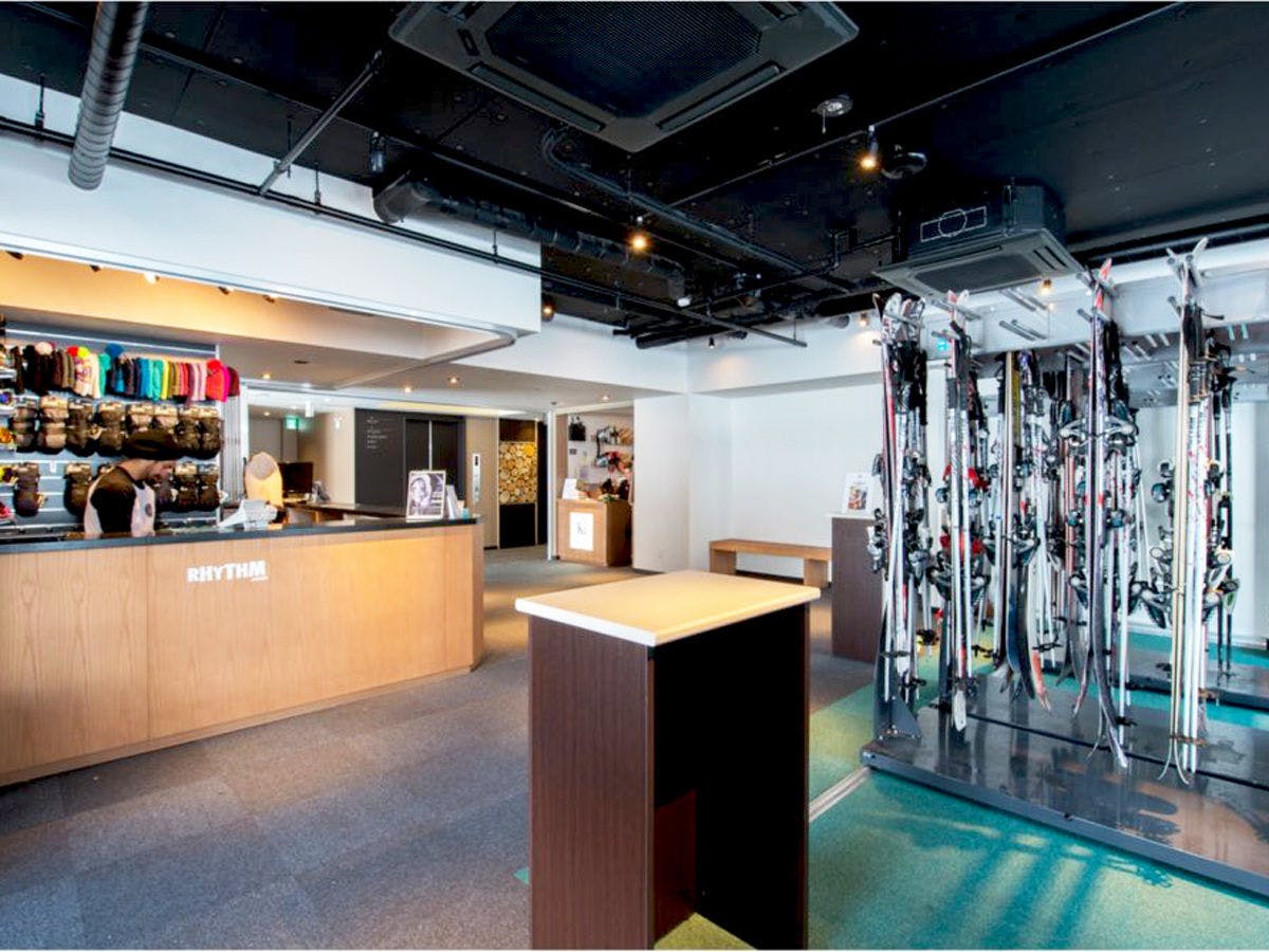 專業人員常駐的滑雪谷