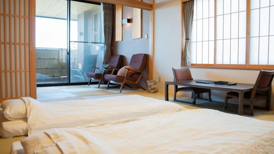 Manten no Yado: All Rooms Equipped with Open-Air Natural Hot Springs