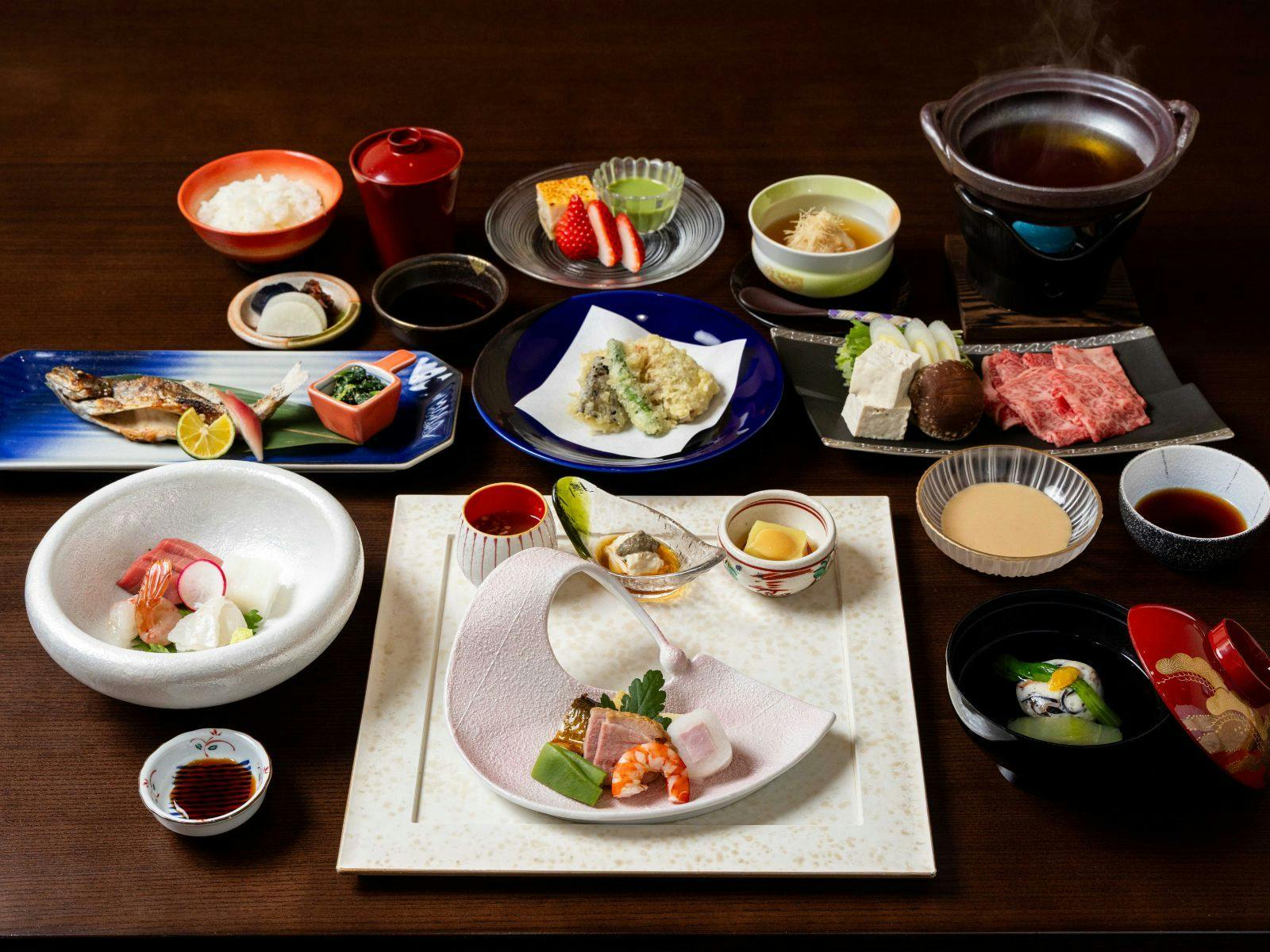 【懷石料理示例】