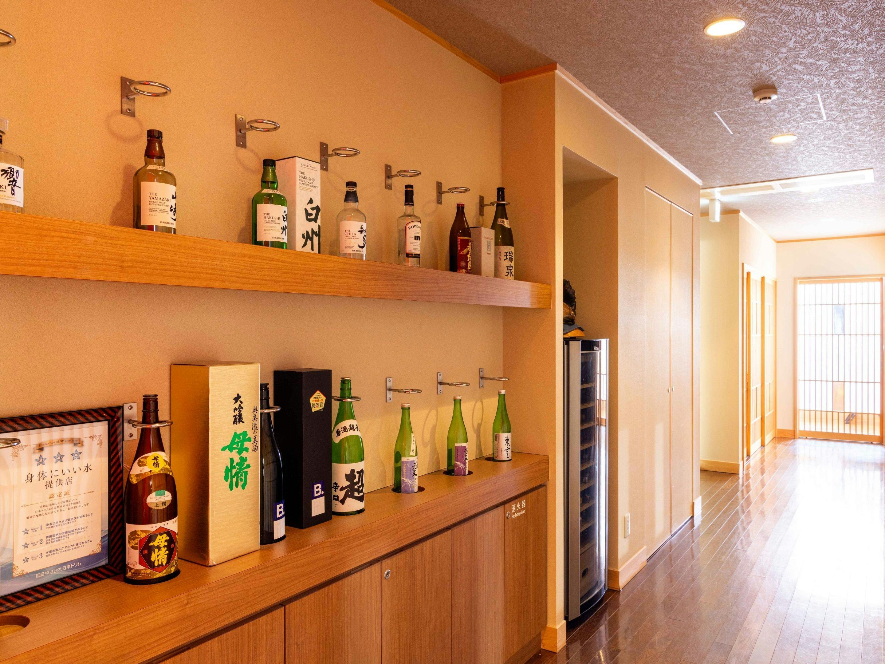 天然温泉露天風呂全室完備　満天の宿