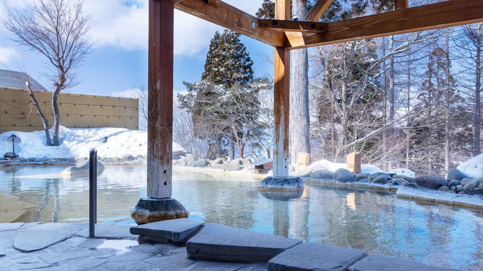 Manten no Yado: All Rooms Equipped with Open-Air Natural Hot Springs