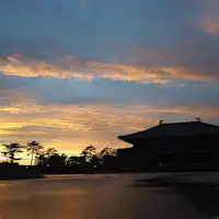 【Tapak Warisan Dunia Kofuku-ji】Tempat matahari terbenam bersebelahan!