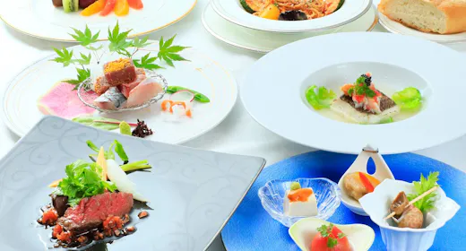 【おまかせ客室でリーズナブル】和洋MIXディナーコース・朝食は和洋お好みを/夕朝食付