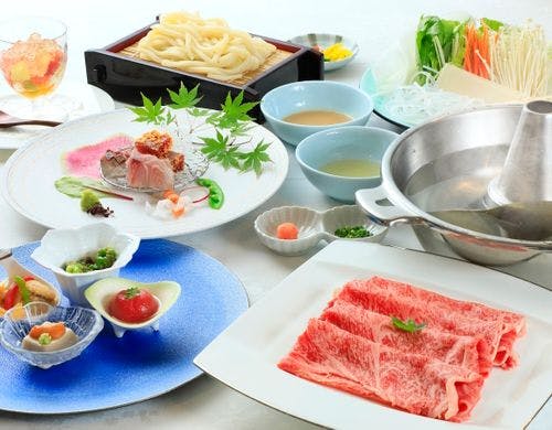 しゃぶしゃぶコース　※一例