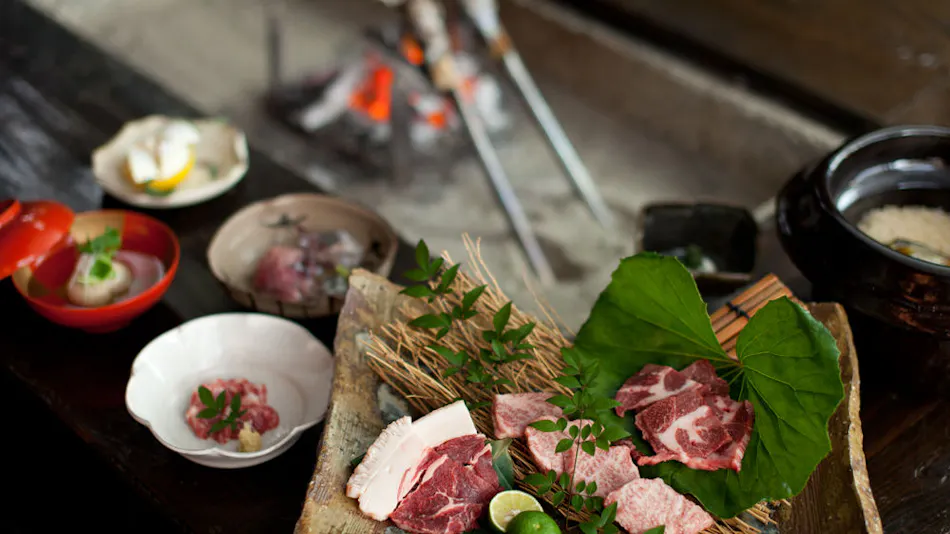 Kyushu Mountain and River Cuisine Gokuraku Onsen Takumi no Yado