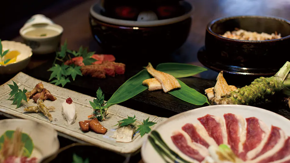 Kyushu Mountain and River Cuisine Gokuraku Onsen Takumi no Yado