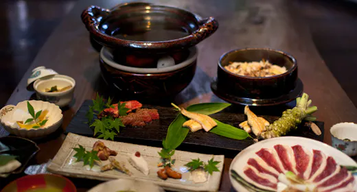 山河料理会席プラン<ご宿泊・2食付>