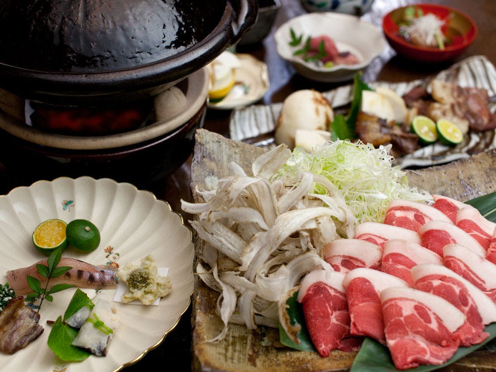 九州山河料理嬉野鉄砲猪会席