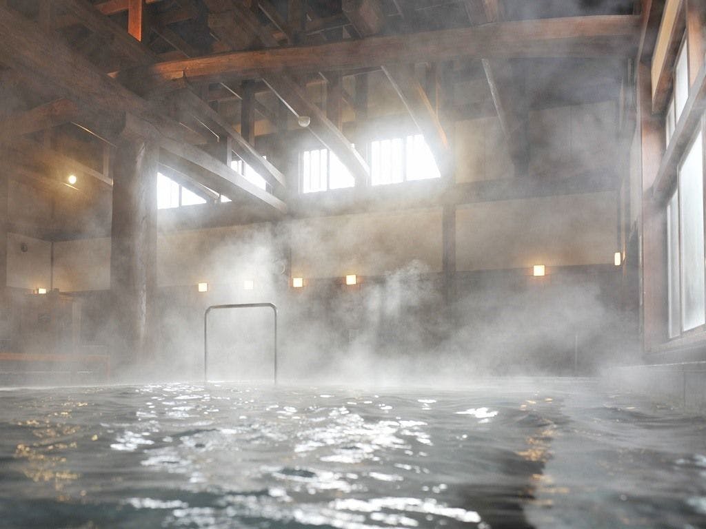 富士山溫泉 ※室內浴池