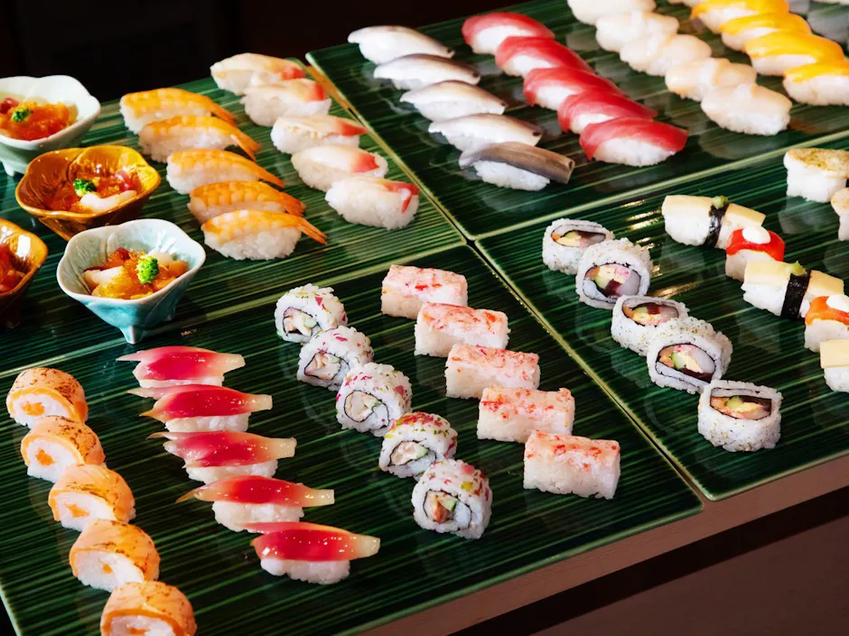 ホテル万惣 夕食ビュッフェ／職人による握り寿司