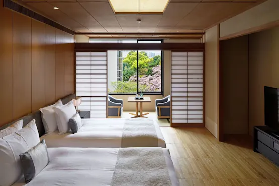 Bilik Suite Premier Taman Gaya Jepun